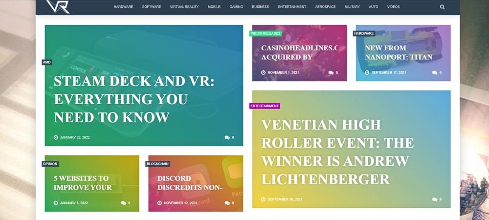 Tech-Blogs VR-Welt Tech-Blogs VR-Welt