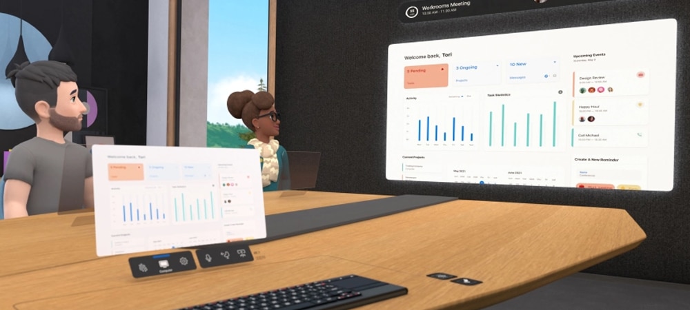 condivisione dello schermo delle sale di lavoro Horizon condivisione dello schermo delle sale di lavoro Horizon