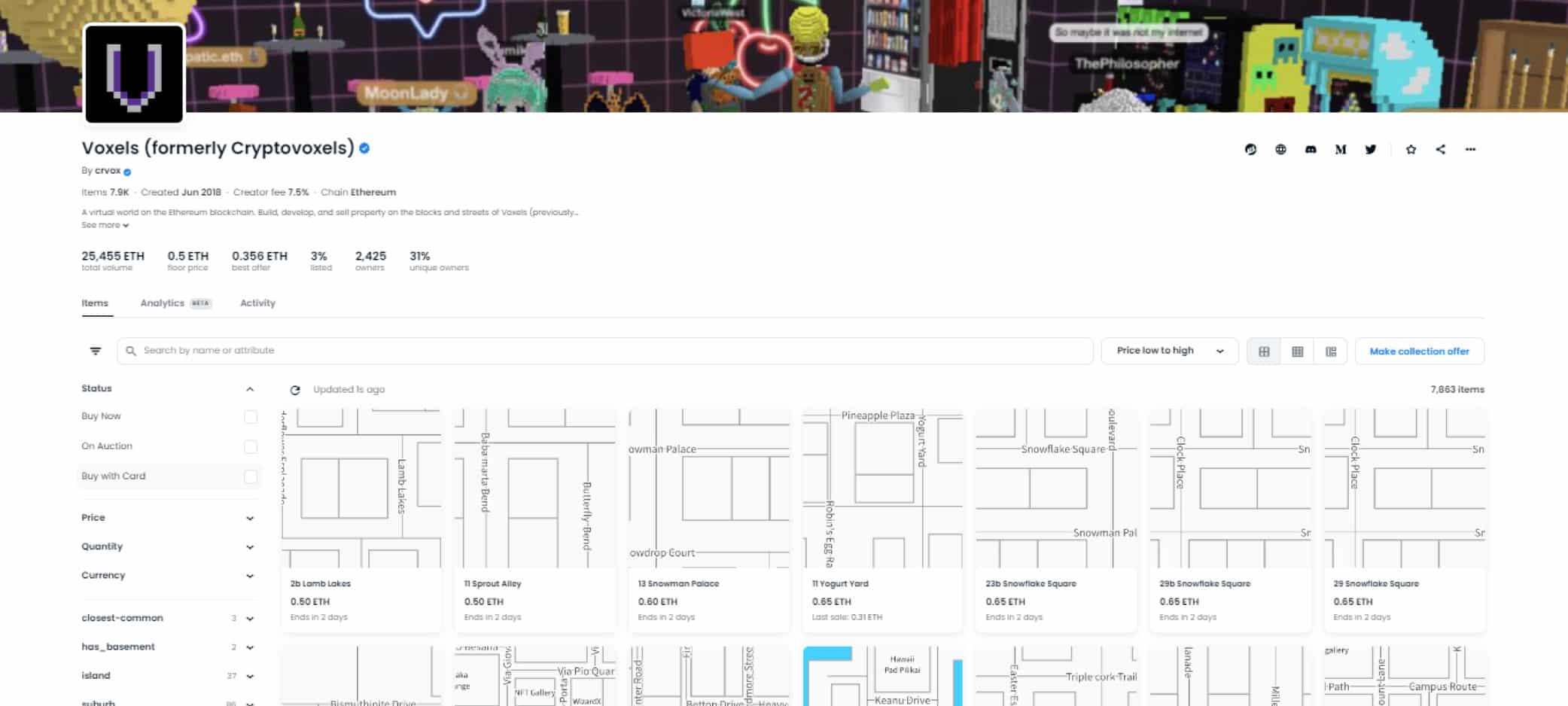 pacotes voxels nft pacotes voxels nft